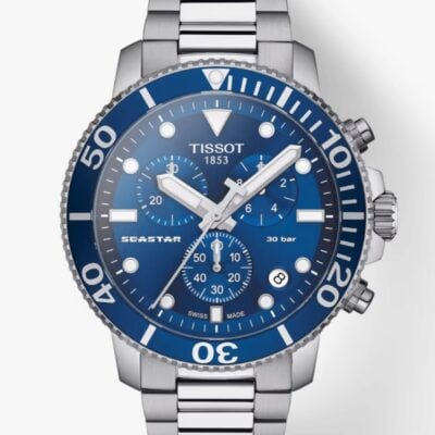 Tissot Seastar 1000 Chronograph Men's Blue Watch - T1204171104100